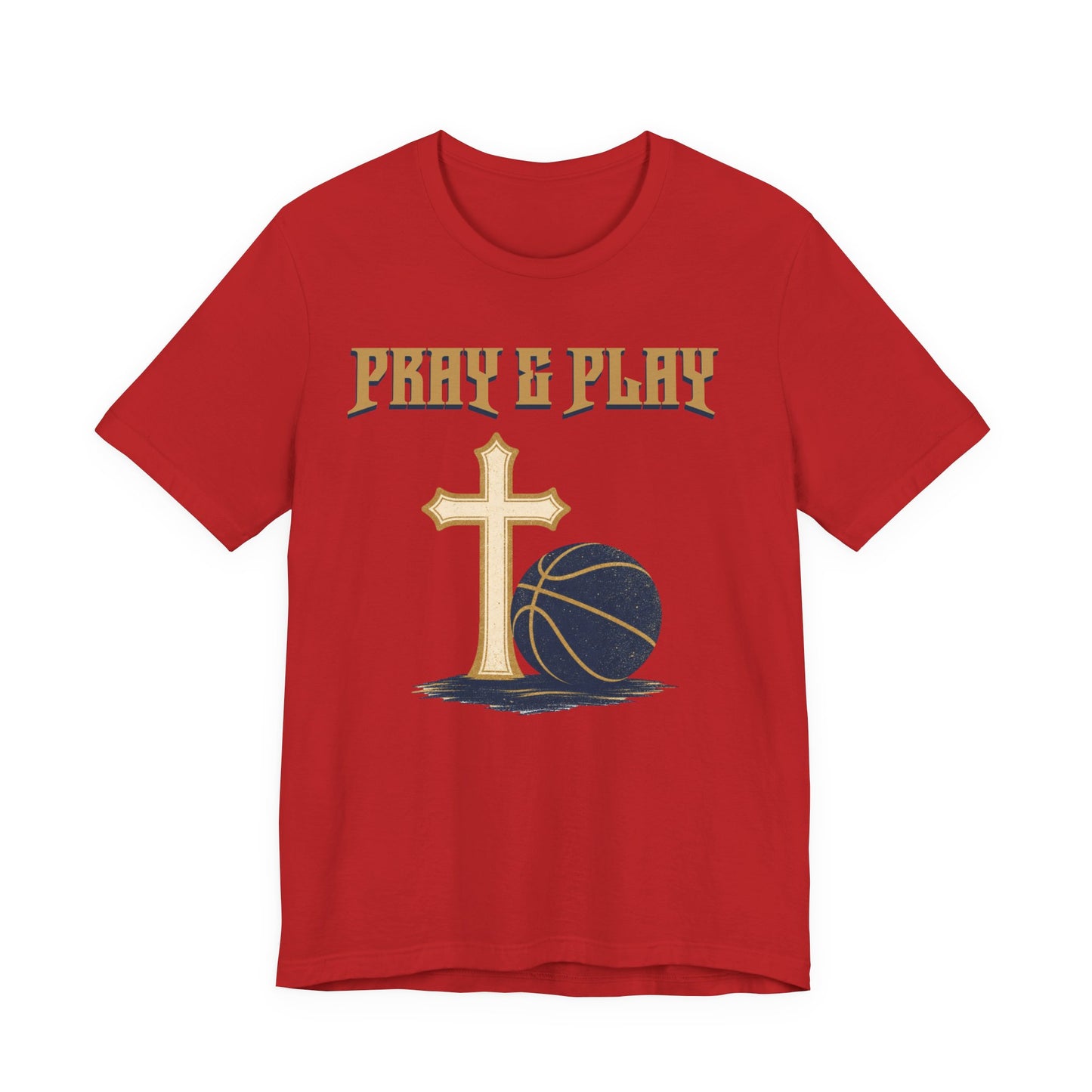 Pray and Play Basketball T-Shirt | Faith & Hoops Tee | Perfect Gift for Ballers