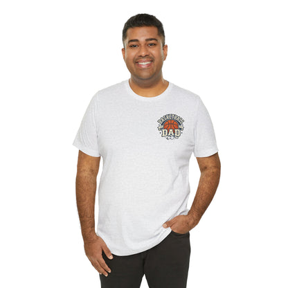 Basketball Dad Vintage T-Shirt | Coach Tee with Ball Graphic | Perfect Dad Gift