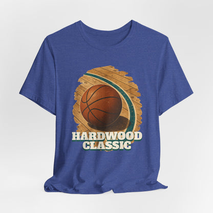 Hardwood Classic Basketball T-Shirt | Retro Court Tee | Vintage Hooper Gift