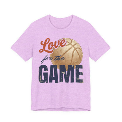 Love for the Game Vintage Basketball T-Shirt | Retro Hoops Graphic Tee | Basketball Lover Gift