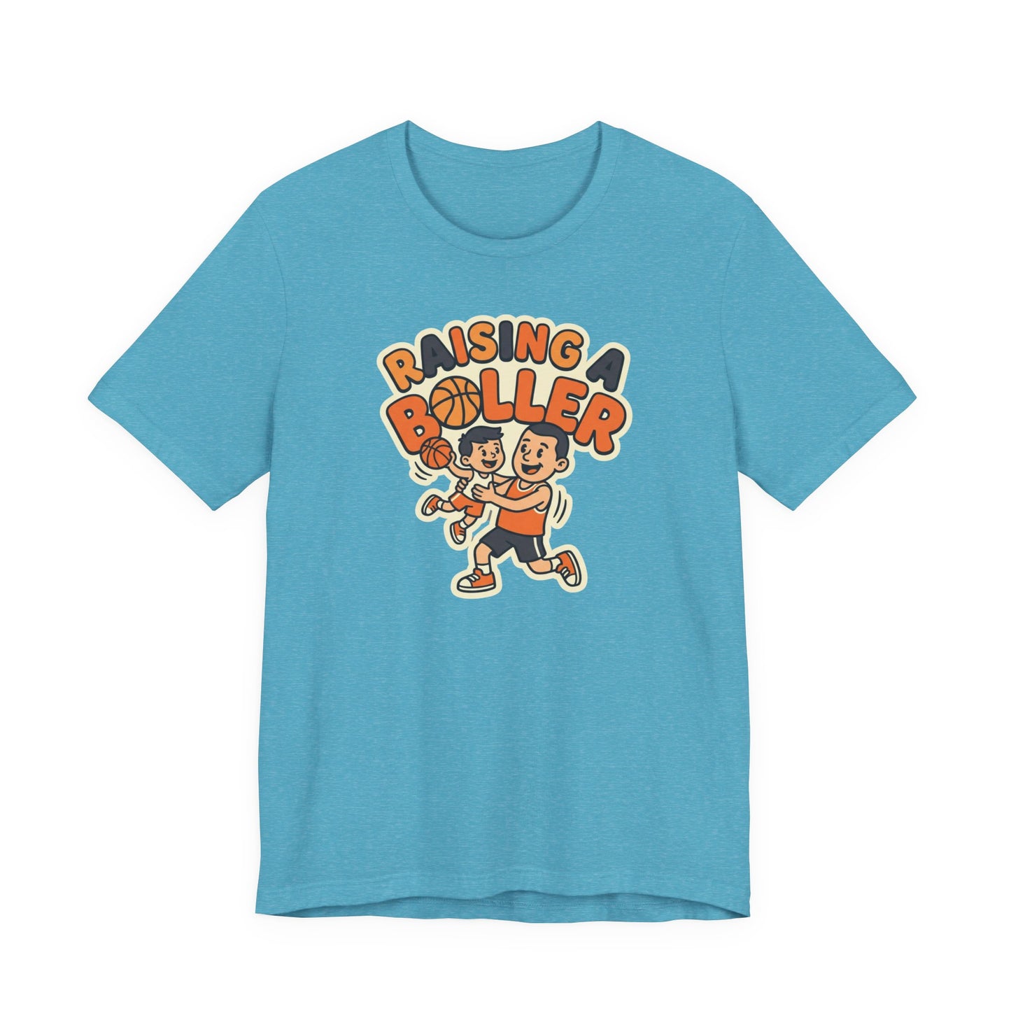 Raising a Baller Basketball T-Shirt | Elternstolz Tee | Perfektes Geschenk