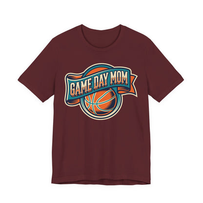 Game Day Mom Basketball T-Shirt | Vintage Sports Tee | Perfect Gift for Basketball Moms
