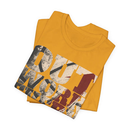 Outwork Everyone Basketball T-Shirt | Grind Motivation Tee | Gym Gift