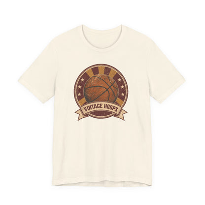 Vintage Hoops Basketball T-Shirt | Retro Distressed Tee | Perfect Gift for Hoopers