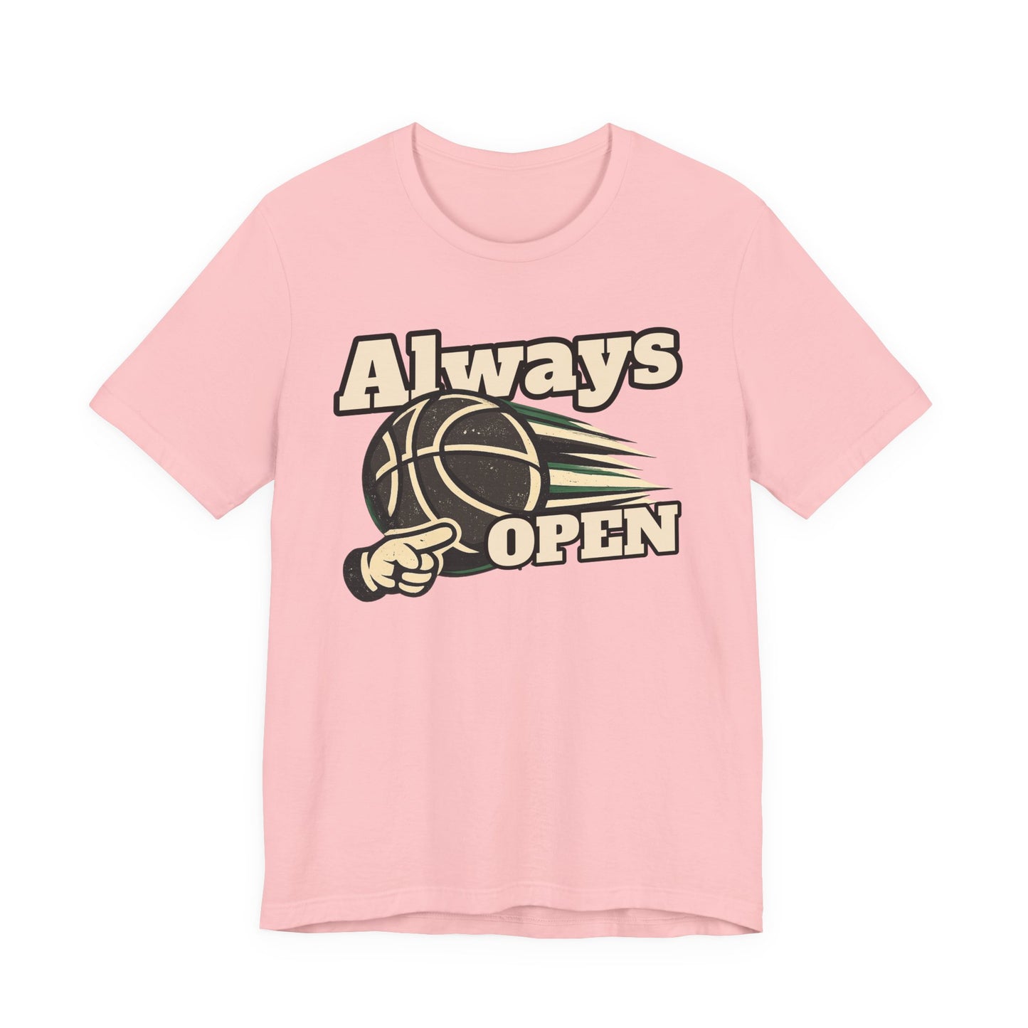 Always Open Basketball T-Shirt | Hooper Graphic Tee | Perfect Gift for Ballers