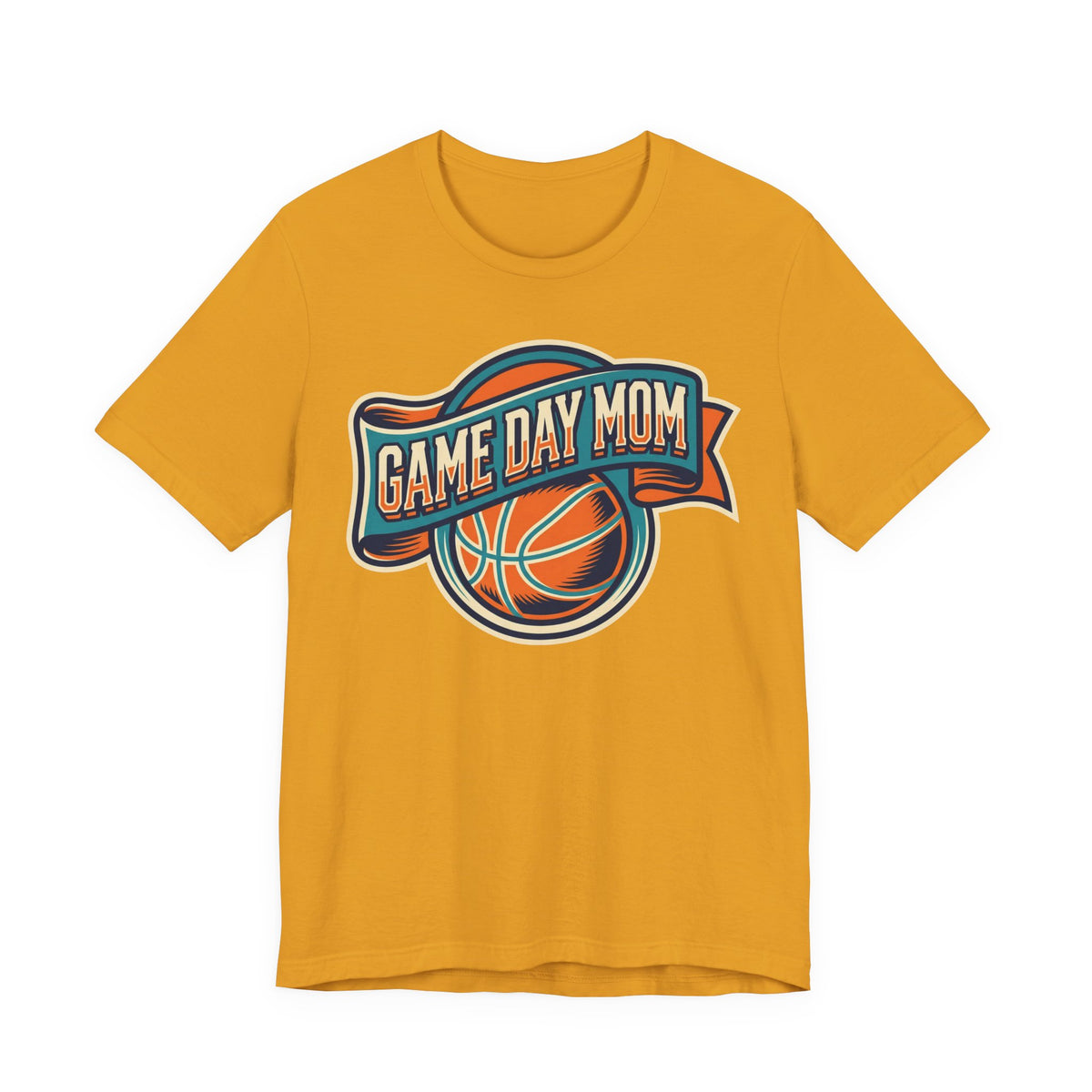 Game Day Mom Basketball T-Shirt | Vintage Sports Tee | Perfect Gift for Basketball Moms