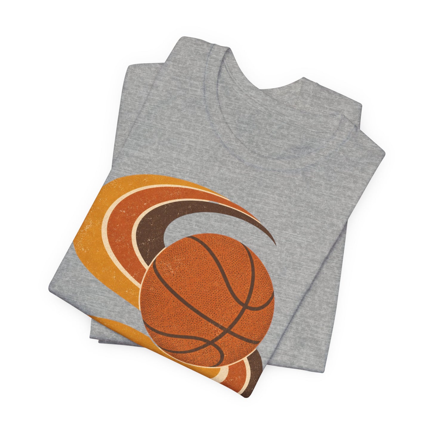 Retro Throwback Ball Basketball T-Shirt | Vintage Vibes Tee | Perfect Gift