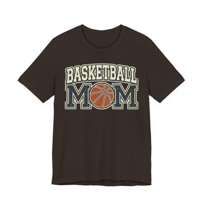 Basketball Mom Vintage Tee | Retro Ball Graphic T-Shirt | Perfect Gift for Hooper Parents