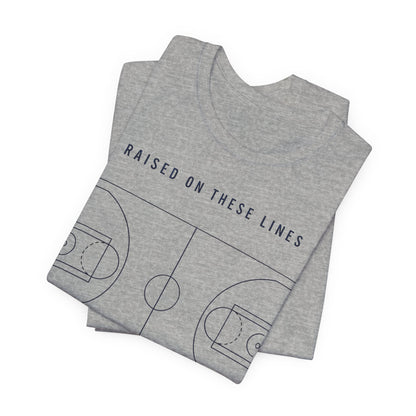 Home Court Basketball T-Shirt | Minimalist Basketball Court Map Tee | Premium Hoops Streetwear