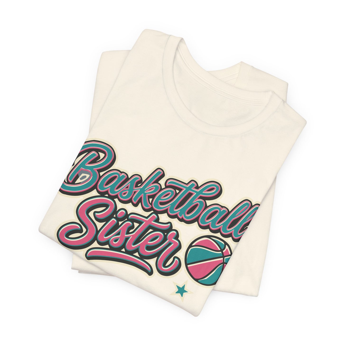 Basketball Sister Retro T-Shirt | Hooperin Tee | Perfektes Geschenk