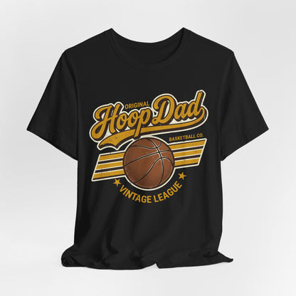 Original Hoop Dad Vintage League Basketball T-Shirt | Retro Tee | Perfect Gift for Dads