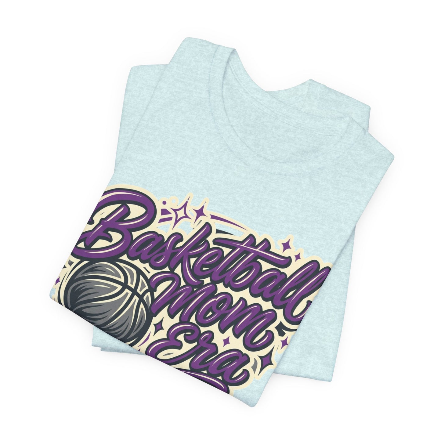 Basketball Mom Era T-Shirt | Lila Retro Tee | Perfektes Geschenk für Basketball-Mütter