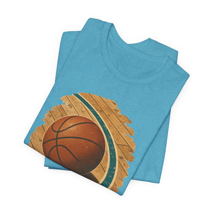 Hardwood Classic Basketball T-Shirt | Retro Court Tee | Vintage Hooper Gift
