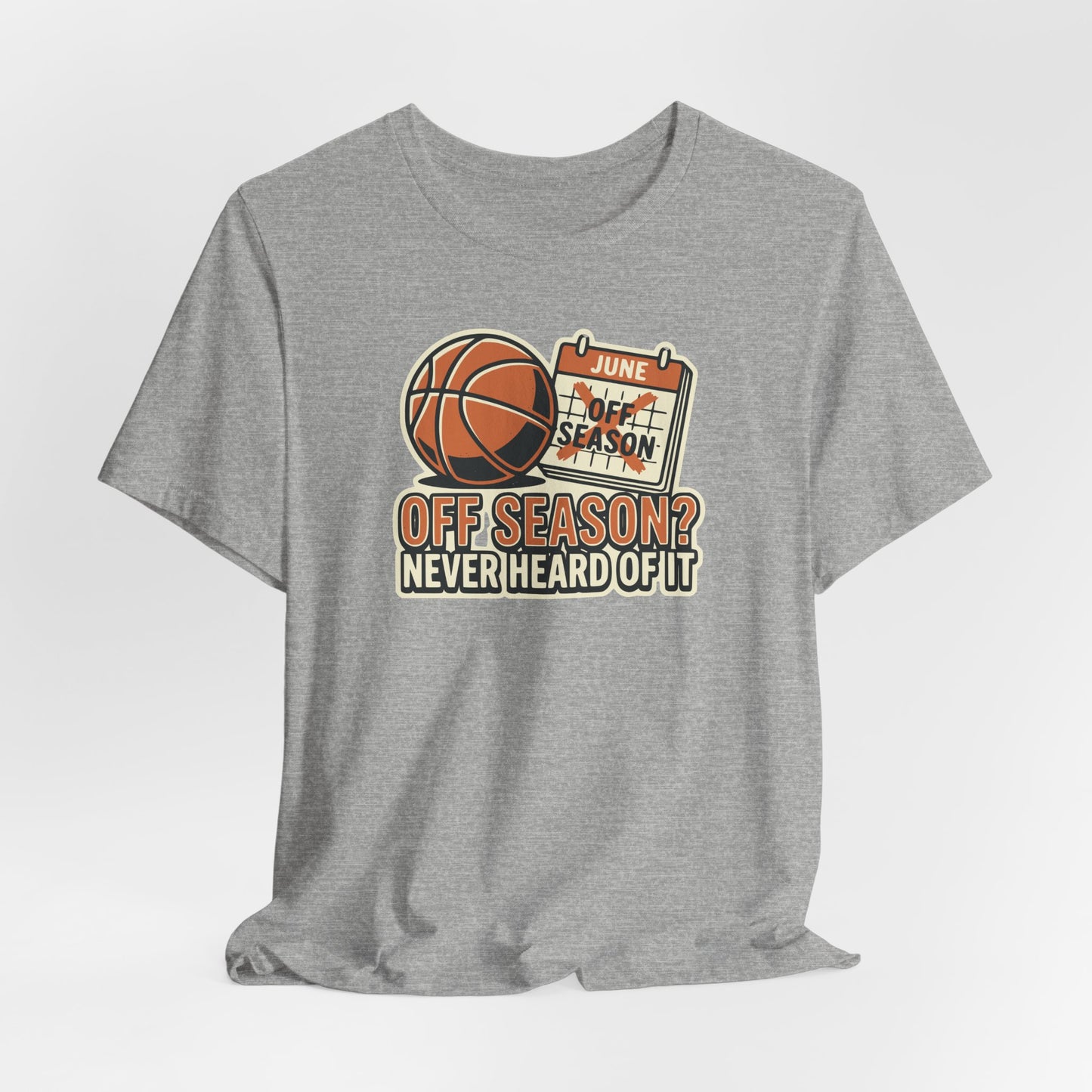 No Offseason Basketball T-Shirt | Sommer Hooper Tee | Perfektes Geschenk