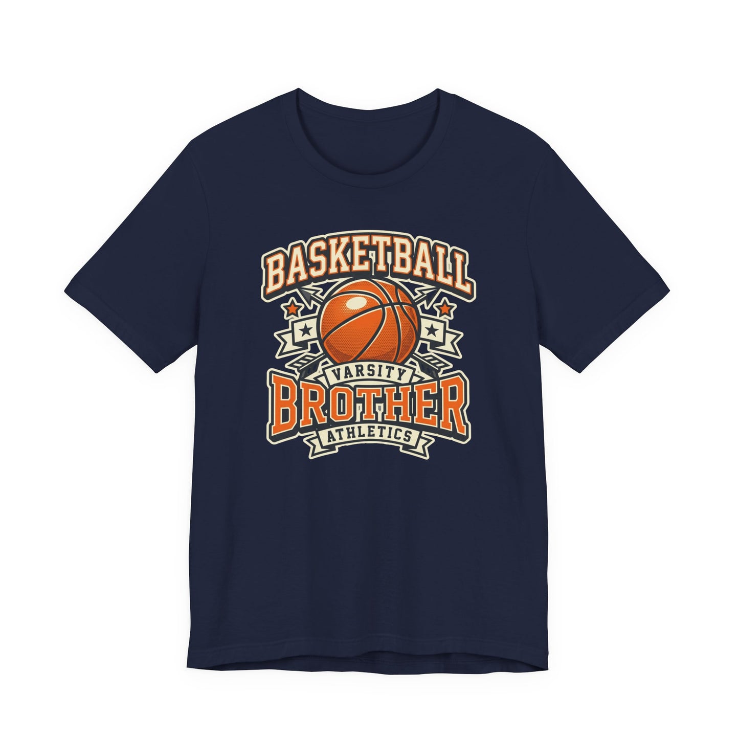 Basketball Varsity Brother Athletic T-Shirt | Familien Hooper Tee | Perfektes Geschenk