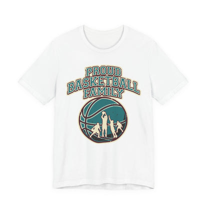 Proud Basketball Family T-Shirt | Vintage Hooper Tee | Perfect Gift for Players