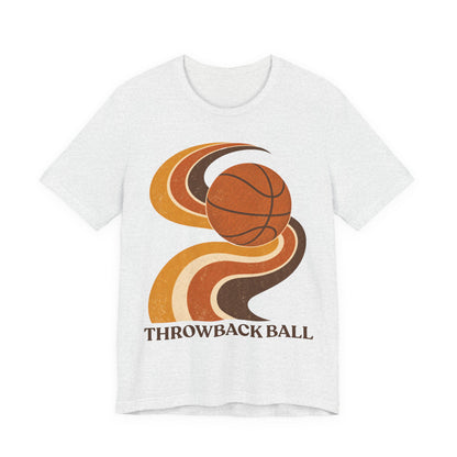 Retro Throwback Ball Basketball T-Shirt | Vintage Vibes Tee | Perfect Gift