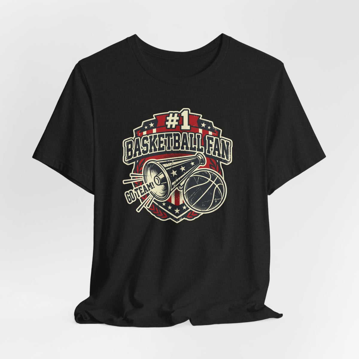 #1 Basketball Fan T-Shirt | Vintage Sports Tee | Perfect Gift for Hoopers