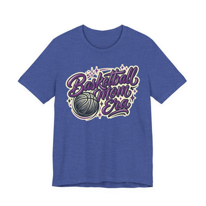 Basketball Mom Era T-Shirt | Purple Retro Tee | Perfect Gift for Basketball Moms