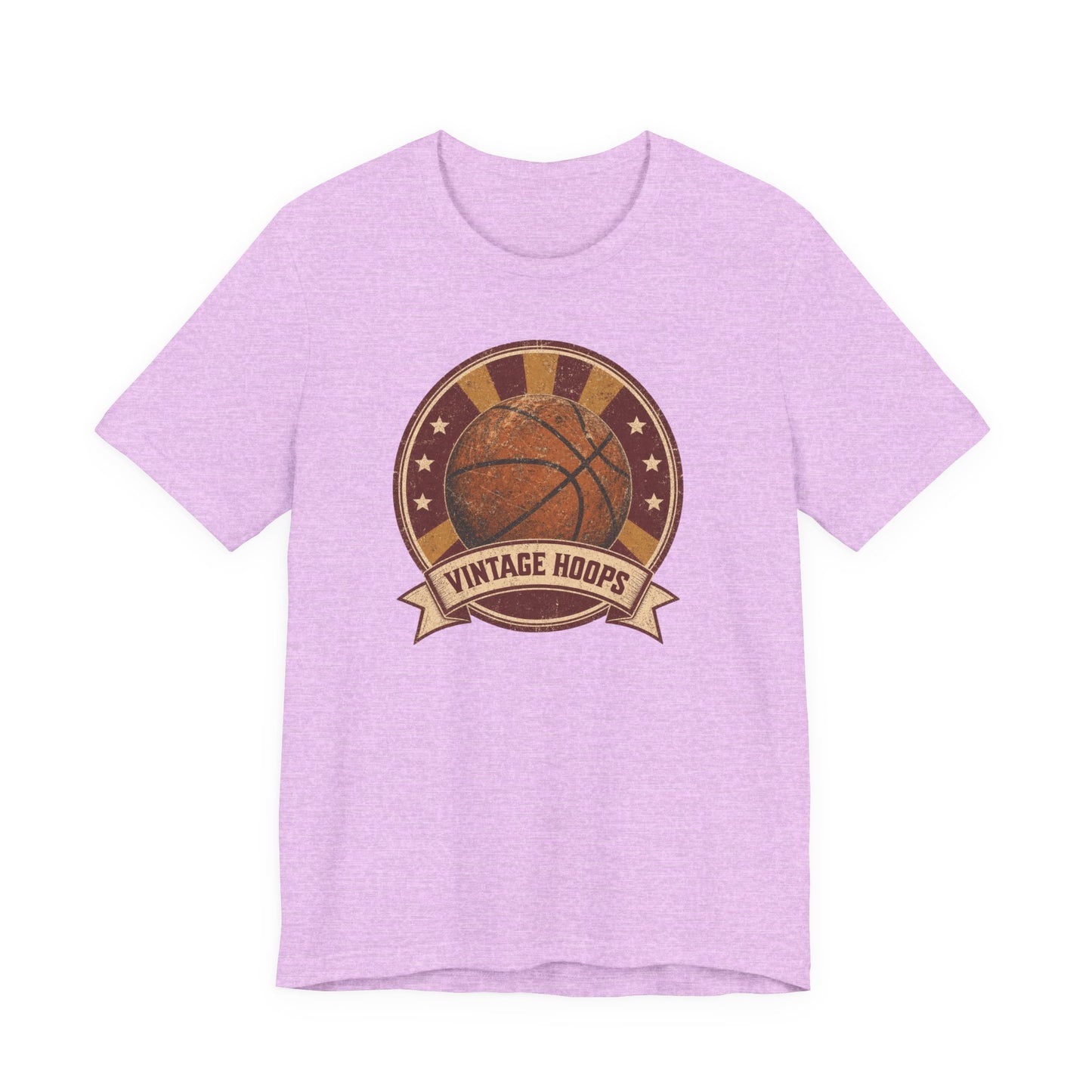 Vintage Hoops Basketball T-Shirt | Retro Distressed Tee | Geschenk für Hooper