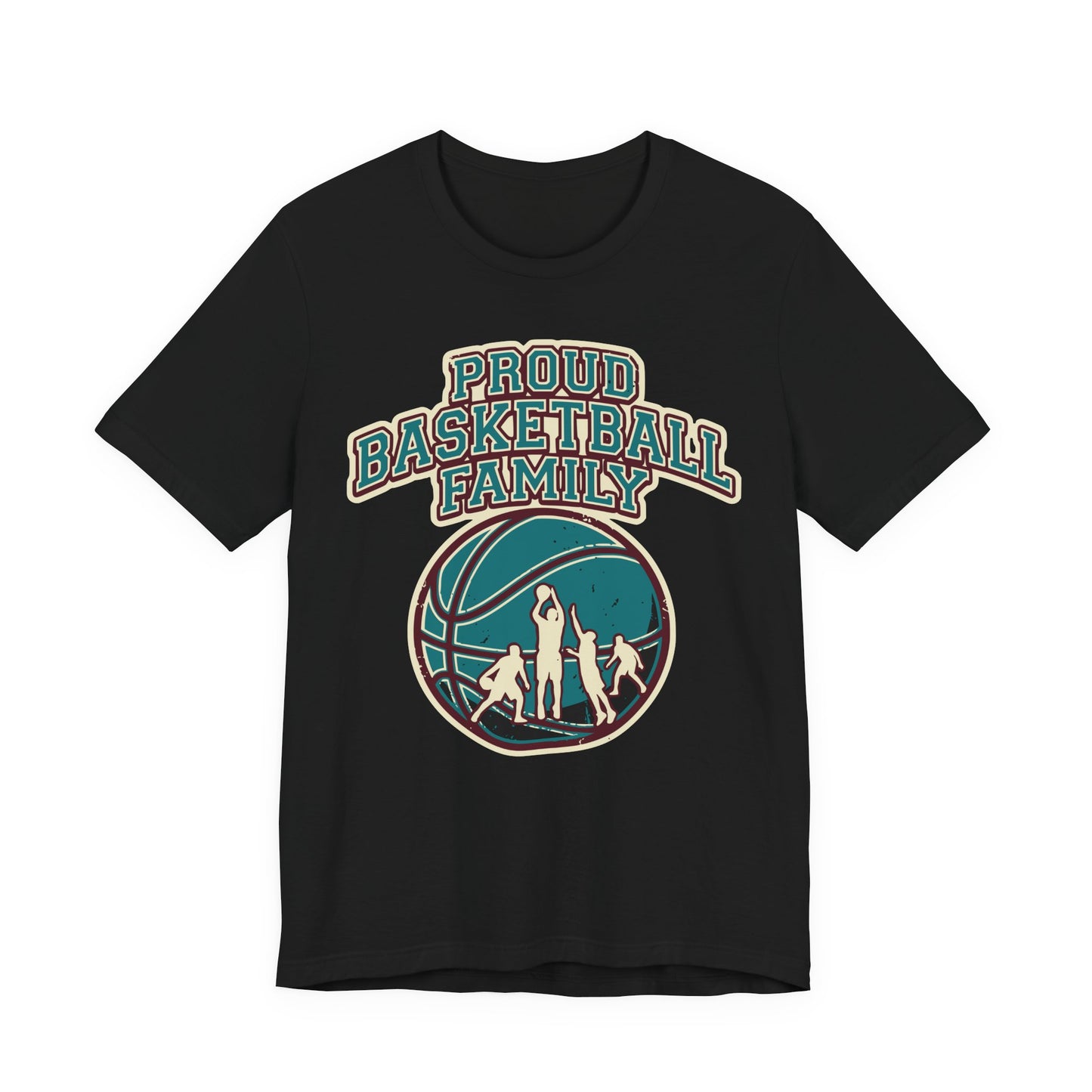Proud Basketball Family T-Shirt | Vintage Hooper Tee | Perfektes Geschenk