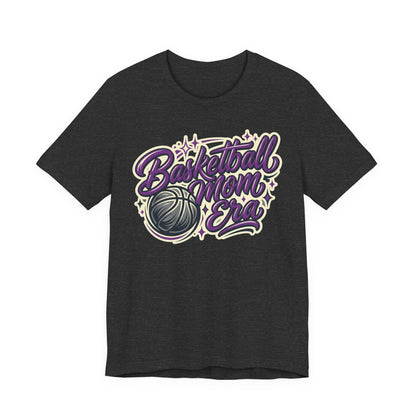 Basketball Mom Era T-Shirt | Purple Retro Tee | Perfect Gift for Basketball Moms