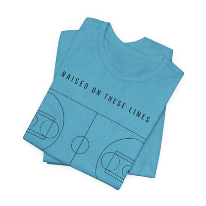 Home Court Basketball T-Shirt | Minimalist Basketball Court Map Tee | Premium Hoops Streetwear