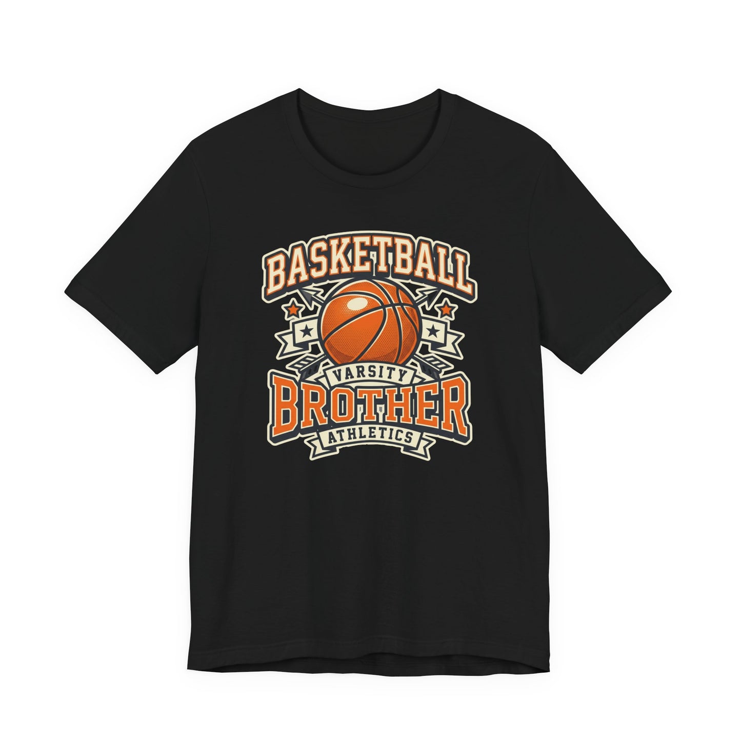 Basketball Varsity Brother Athletic T-Shirt | Familien Hooper Tee | Perfektes Geschenk