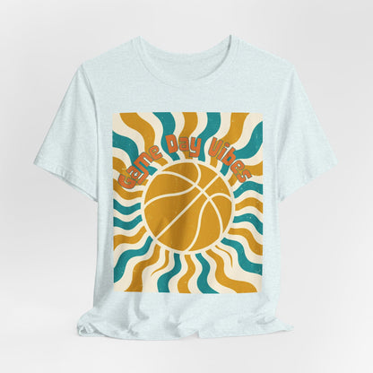 Game Day Vibes Basketball T-Shirt | Retro Hoops Tee | Perfect Gift for Ballers