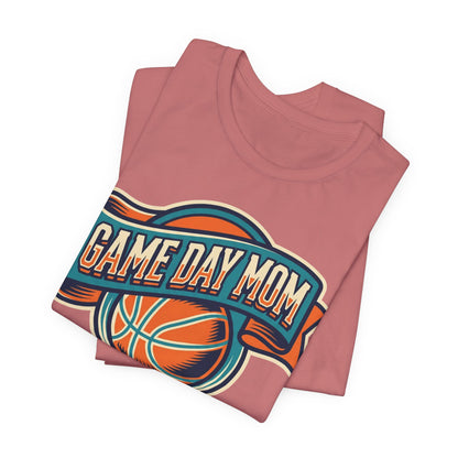 Game Day Mom Basketball T-Shirt | Vintage Sports Tee | Perfect Gift for Basketball Moms