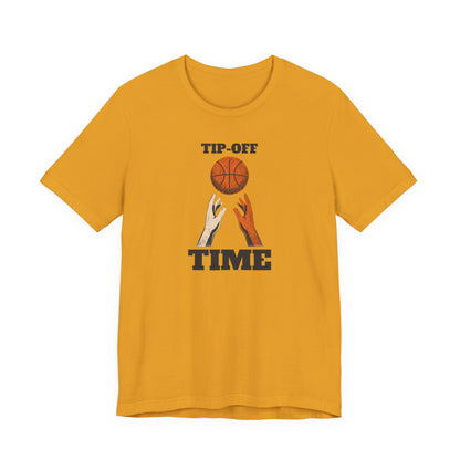 Tip-Off Time Basketball T-Shirt | Gameday Hands Tee | Perfect for Hoopers