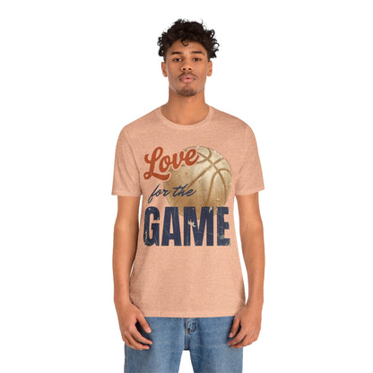 Love for the Game Vintage Basketball T-Shirt | Retro Hoops Graphic Tee | Basketball Lover Gift
