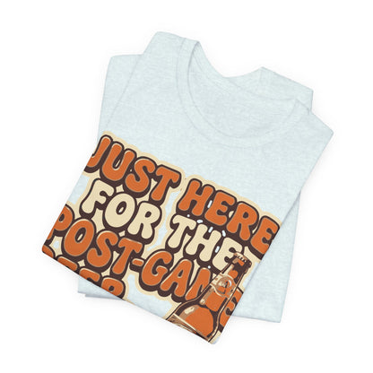 Just Here For Postgame Beer Basketball T-Shirt | Funny Hooper Tee | Perfect Gift