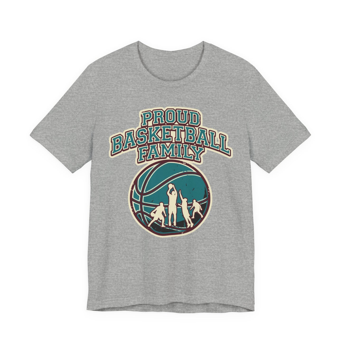 Proud Basketball Family T-Shirt | Vintage Hooper Tee | Perfektes Geschenk