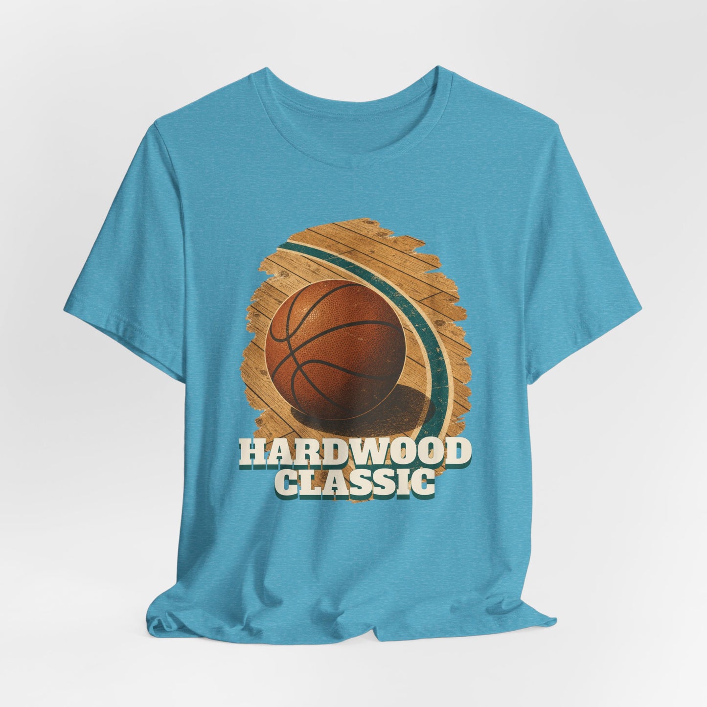 Hardwood Classic Basketball T-Shirt | Retro Court Tee | Vintage Hooper-Geschenk
