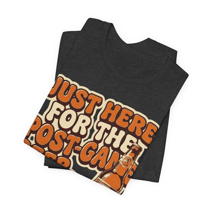 Just Here For Postgame Beer Basketball T-Shirt | Funny Hooper Tee | Perfect Gift