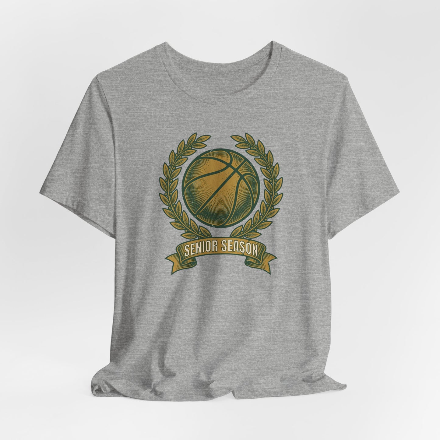 Senior Season Basketball T-Shirt | Legacy Lorbeer Tee | Perfektes Abschluss-Geschenk
