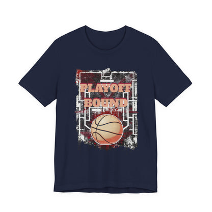 Playoff Bound Basketball T-Shirt | Gameday Court Tee | Perfect Gift for Hoopers