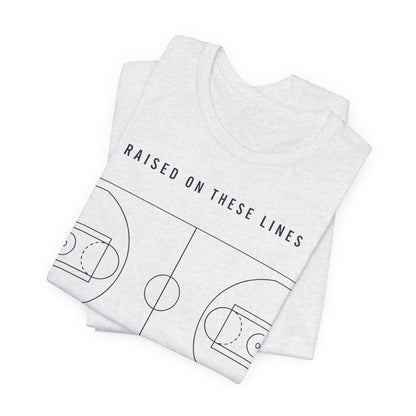 Home Court Basketball T-Shirt | Minimalist Basketball Court Map Tee | Premium Hoops Streetwear