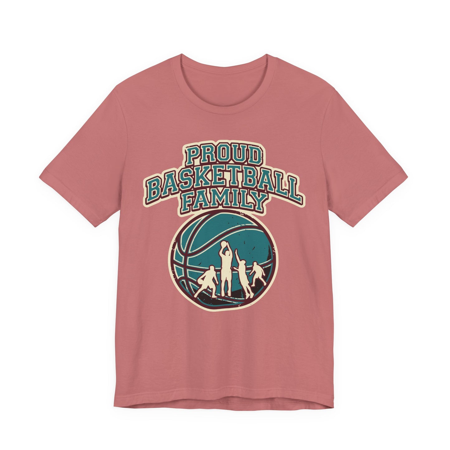 Proud Basketball Family T-Shirt | Vintage Hooper Tee | Perfektes Geschenk