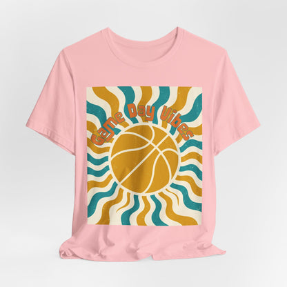 Game Day Vibes Basketball T-Shirt | Retro Hoops Tee | Perfect Gift for Ballers