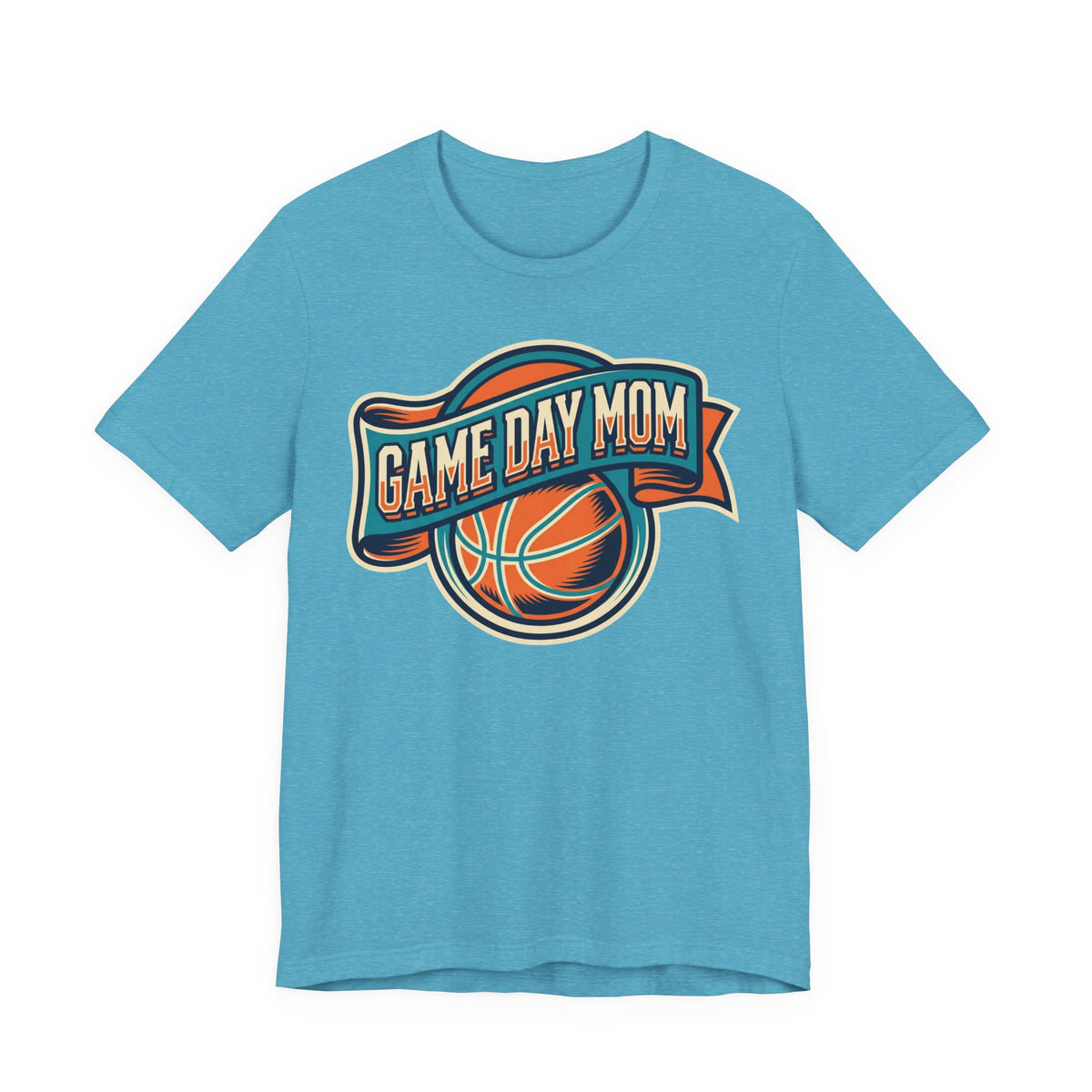 Game Day Mom Basketball T-Shirt | Vintage Sports Tee | Perfect Gift for Basketball Moms