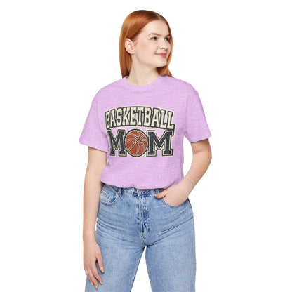 Basketball Mom Vintage Tee | Retro Ball Graphic T-Shirt | Perfect Gift for Hooper Parents