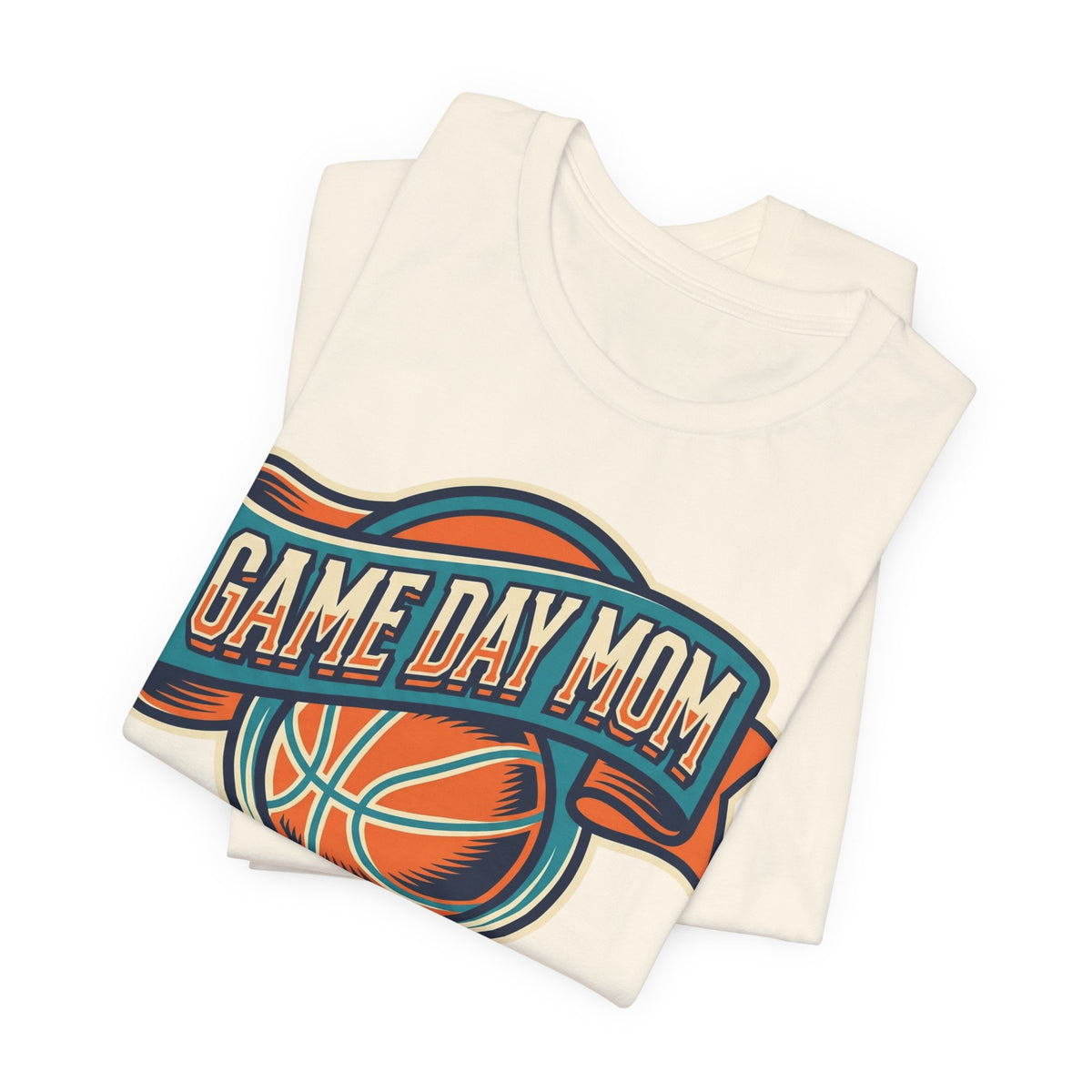 Game Day Mom Basketball T-Shirt | Vintage Sports Tee | Perfect Gift for Basketball Moms
