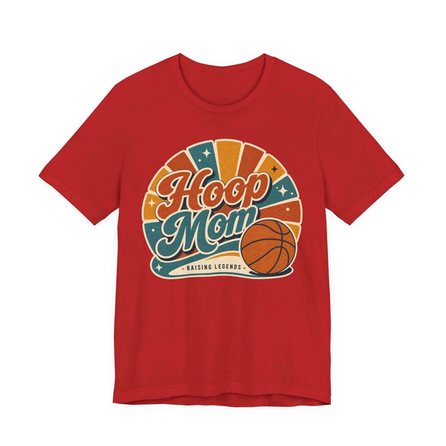 Hoop Mom Raising Legends Basketball T-Shirt | Retro Tee | Perfektes Geschenk