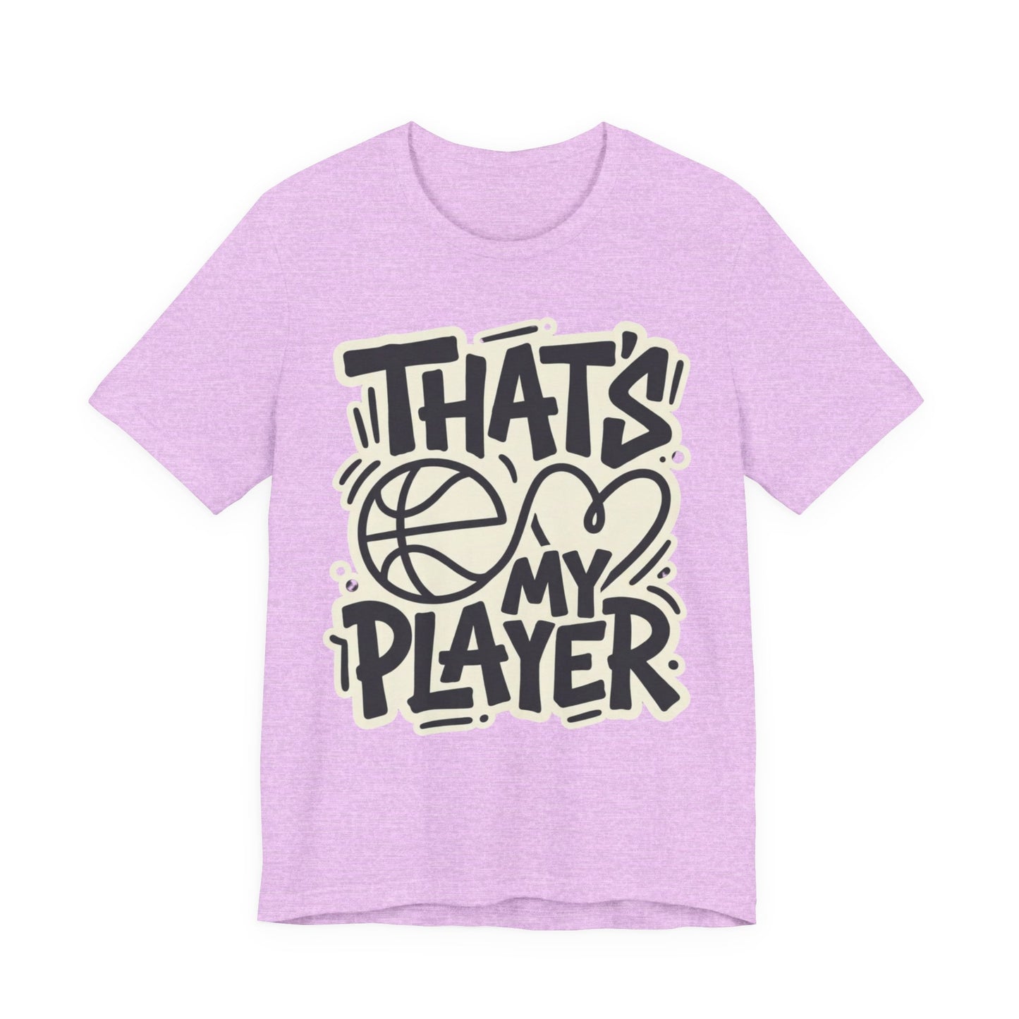 That's My Player Basketball T-Shirt | Stolzes Eltern Tee | Perfektes Geschenk