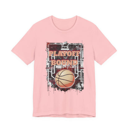 Playoff Bound Basketball T-Shirt | Gameday Court Tee | Perfect Gift for Hoopers