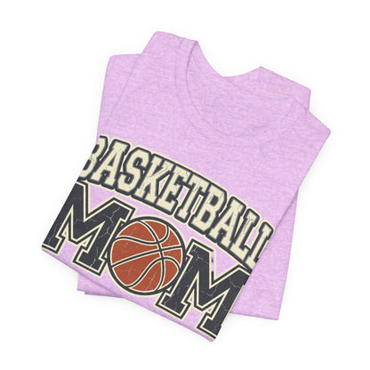 Basketball Mom Vintage Tee | Retro Ball Graphic T-Shirt | Perfect Gift for Hooper Parents