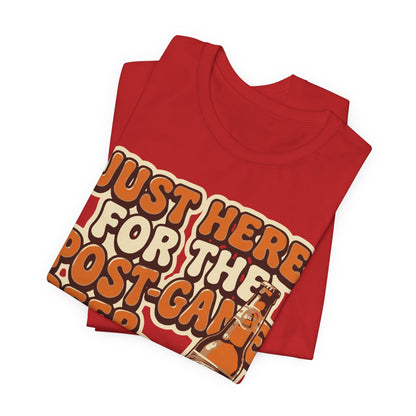 Just Here For Postgame Beer Basketball T-Shirt | Funny Hooper Tee | Perfect Gift
