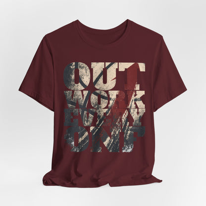 Outwork Everyone Basketball T-Shirt | Grind Motivation Tee | Gym Gift